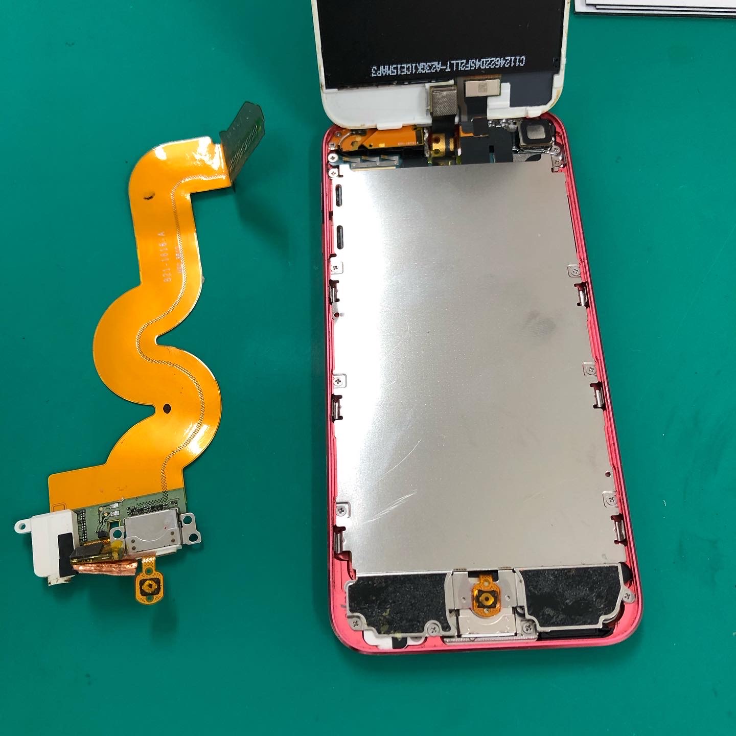 ipod 6 充電コネクター交換